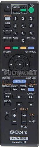 RM-ADP091,  RM-ADP090 пульт для домашних кинотеатров Sony BDV-E6100 и других 