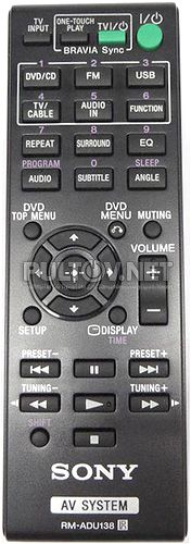 RM-ADU138 пульт для домашнего кинотеатра SONY DAV-TZ140