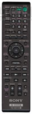 RM-AMP113 пульт для музыкального центра Sony 
