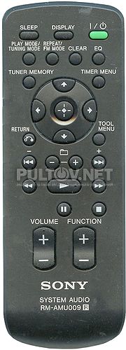 RM-AMU009 пульт для музыкального центра Sony MHC-EC99i