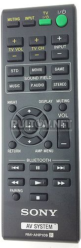 RM-ANP109 (= RM-ANP084, RM-ANP085) пульт для звуковых панелей SONY HT-CT260 и других