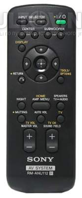 RM-ANU112 пульт для домашнего кинотеатра SONY RHT-G10