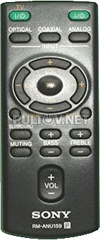 RM-ANU159 пульт для саундбара SONY HT-CT60