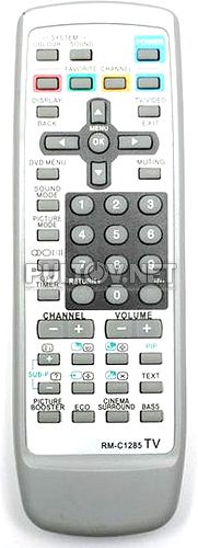 RM-C1285, RM-C1286 пульт для телевизора JVC AV-2986ME и других