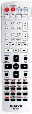 HUAYU RM-D728 заменяющий пульт для TV/DVD/VCR/AUX Panasonic 
