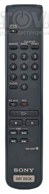 RM-D757 пульт для DAT-магнитофона SONY DTC-ZE700