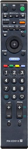 RM-ED013 НЕоригинальный пульт для телевизора SONY KDL-40S4000 и других