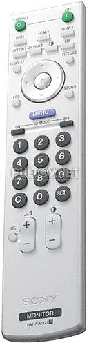 RM-FW001 пульт для телевизора SONY FWD-40LX2FB