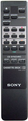 RM-J701 пульт для кассетной деки SONY TC-K3ES и др.