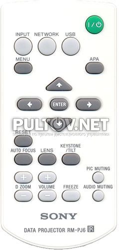 RM-PJ6 пульт для проектора Sony VPL-CS7 и др.