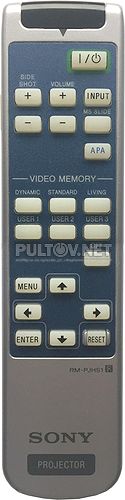 RM-PJHS1 пульт для проектора Sony VPL-HS1