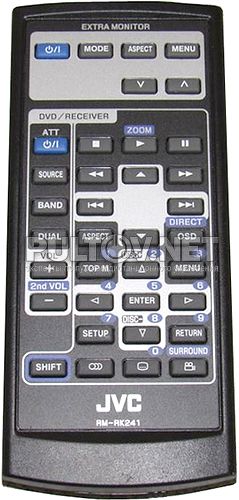 RM-RK241 пульт для автомагнитолы JVC KD-AVX1EE и др.