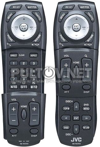 RM-RK250 пульт для автомагнитолы JVC KW-NX7000