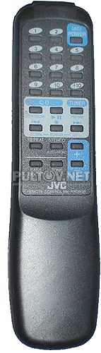 RM-RXQW35 пульт для магнитолы JVC RC-QW35BK