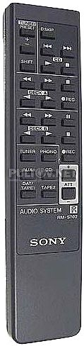 RM-S702 пульт для усилителя SONY TA-F333ESA