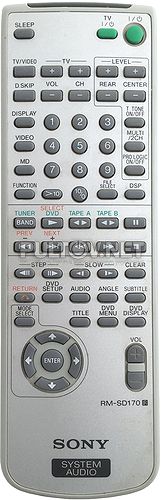 RM-SD170 пульт для музыкального центра Sony MHC-ZX70DVD и др.