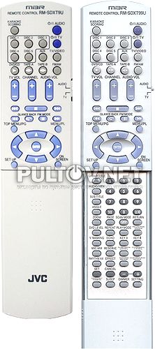 RM-SDXT9U, RM-SDXT99U пульт для музыкальных центров JVC DX-T9 и других