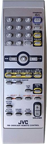 RM-SMXKA6R пульт для музыкального центра JVC MX-KA3 и др.
