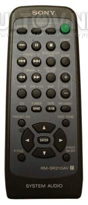 RM-SR210AV пульт для музыкального центра SONY