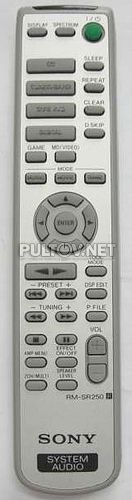 RM-SR250 оригинальный пульт для музыкального центра Sony MHC-DP700