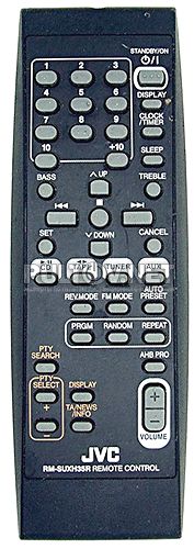 RM-SUXH30U, RM-SUXH35U, RM-SUXH30R, RM-SUXH35R пульт для музыкального центра JVC UX-H30 и др.