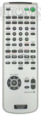 RM-SV100 пульт для музыкального центра Sony  