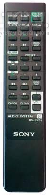 RM-SW55 пульт для музыкального центра SONY MHC-W55