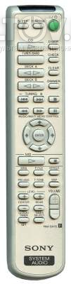 RM-SX15 пульт для музыкального центра Sony MHC-NX3AV и др.