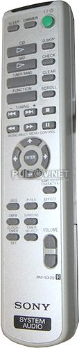 RM-SX20 пульт для музыкального центра SONY STR-NX5MD и других