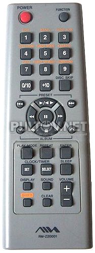 RM-Z20001 пульт для музыкального центра AIWA JAX-T8 (CX-JT8) и других