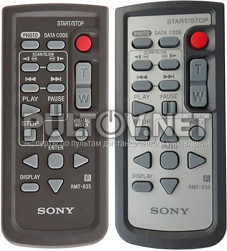 RMT-835 пульт для видеокамеры SONY HDR-CX740E и других