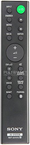 RMT-AH101U (HT-CT380) пульт для саундбара Sony HT-CT380