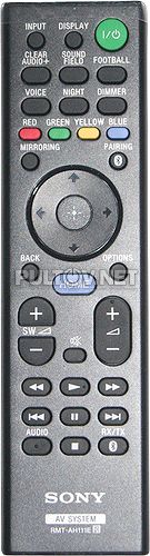 RMT-AH111E пульт для саундбара Sony HT-ST9 и др.