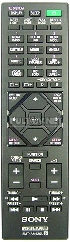 RMT-AM420U пульт для музыкального центра Sony MHC-V21D и др.