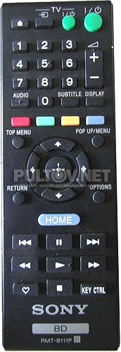 RMT-B111P пульт для Blu-ray-плеера Sony BDP-S485 
