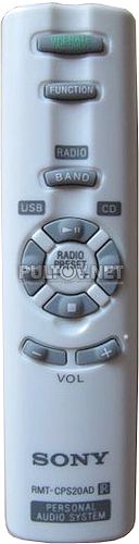 RMT-CPS20AD пульт для магнитолы Sony ZS-PS20CP