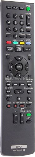 RMT-D250P неоригинальный пульт для DVD/HDD-рекордера Sony RDR-HX1080 и др.
