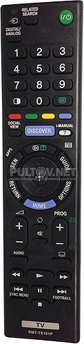RMT-TX101P пульт для телевизора Sony KDL-40W700C и др.