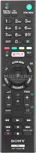 RMT-TX200E оригинальный пульт для телевизора Sony KD-50SD8005 и др.