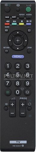RM-ED037 неоригинальный пульт для телевизора SONY KDL-19BX200 и других