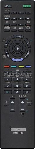 RM-ED044 , SONY RM-ED041 неоригинальный пульт для телевизора SONY с функцией 3D