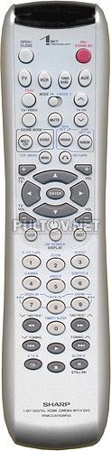 RRMCGA010AWSA пульт для домашнего кинотеатра SHARP SD-PX15H