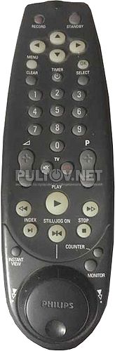 RT567 пульт для видеомагнитофона Philips VR 768 и др.