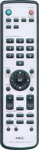 RU-M113 пульт для плазменной панели Nec PlasmaSync 50XP10 и др.