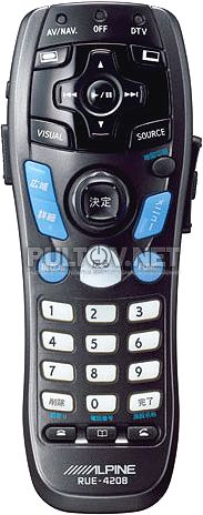 RUE-4208 пульт для автомагнитолы ALPINE VIE-X075B