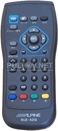 RUE-4210 пульт для TV-тюнера ALPINE TUE-T310