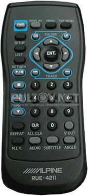 RUE-4211 пульт для автомагнитолы ALPINE DHA-S690