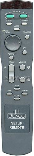 RUNCO PL-61CX пульт для плазменной панели