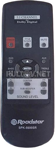 Roadstar SPK-5600SR пульт для колонок Roadstar 
