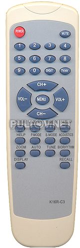 K16R-C10, AKAI TVD-3, ROLSEN K16R-C2, K16R-C3, SITRONICS K16R-C17, K16R-C10 пульт для телевизора
